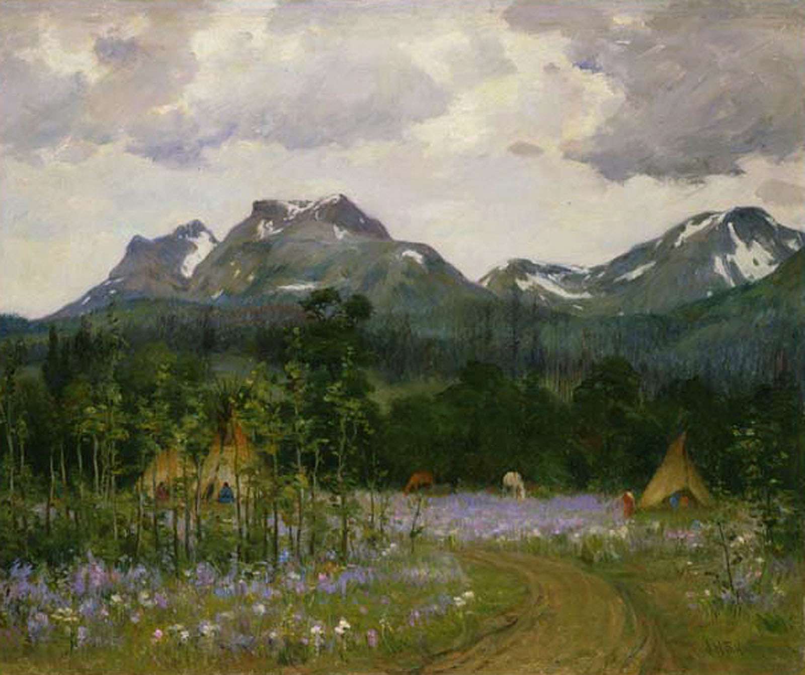 Glacier Park, Blackfeet Reservation, Montana